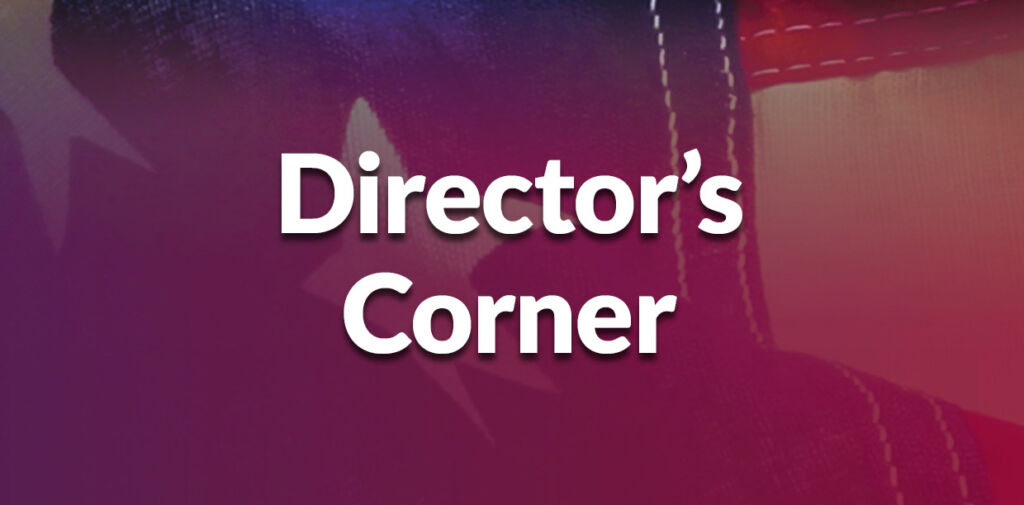 Director's Corner masthead