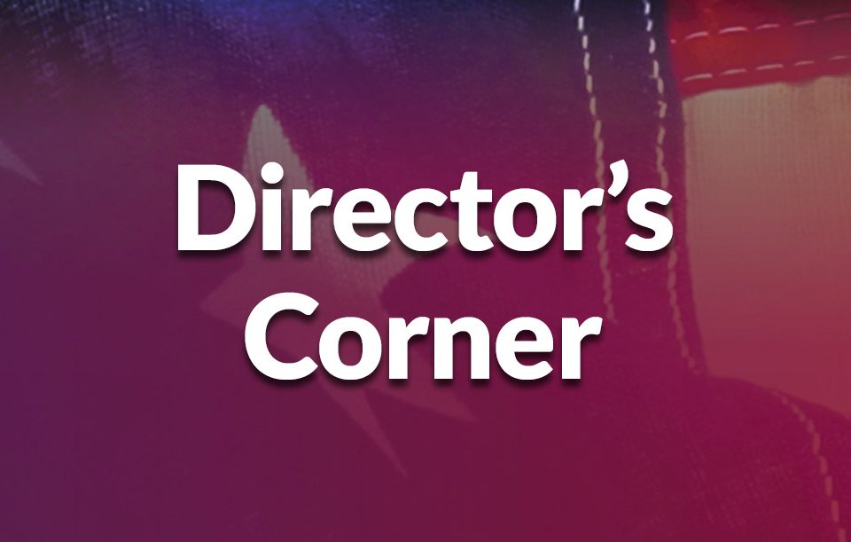 Director's Corner masthead