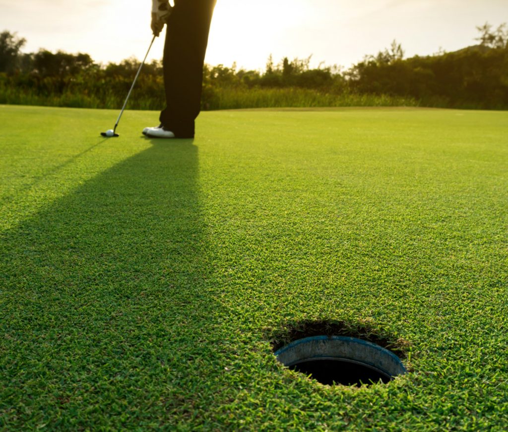 Golf hole photo
