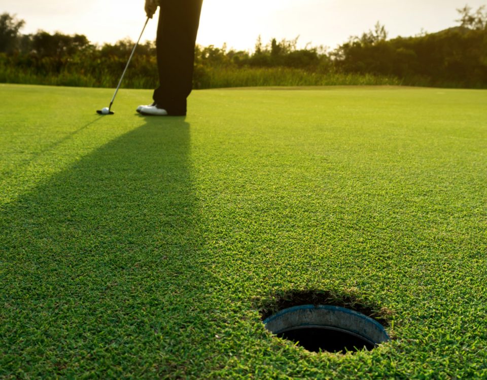 Golf hole photo
