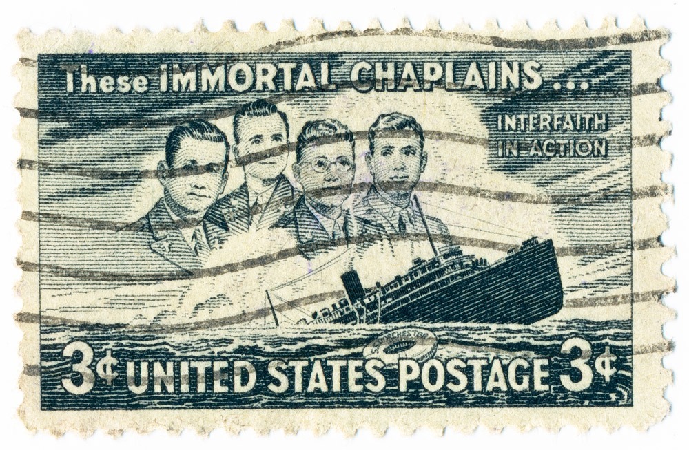 Four Chaplains stamp