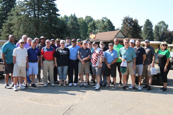 Second Annual James Seminaroti Golf Outing group photo.