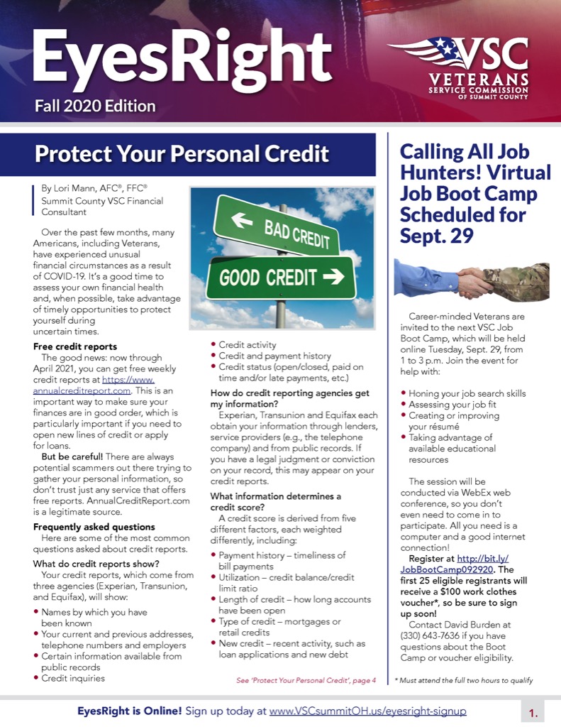 Fall 2020 Newsletter