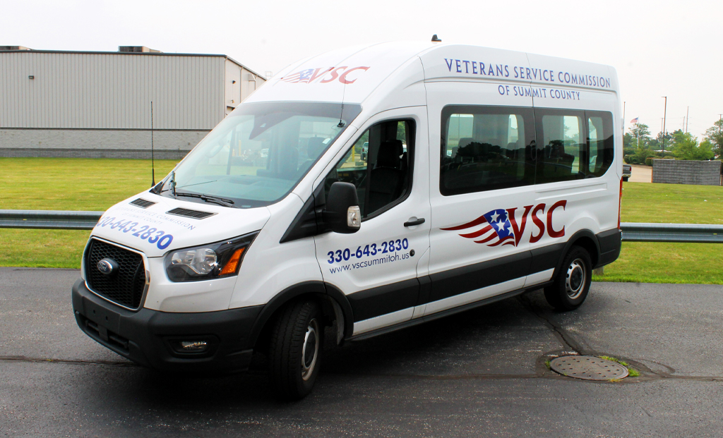 Weekday transportation services have resumed with a new, fully equipped van.