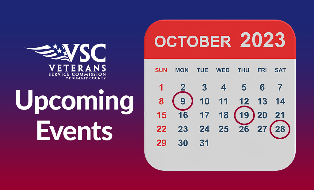 VSC Upcoming events in October 2023